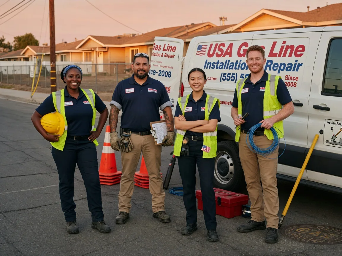 Gas Line Installation company in Ashley, OH